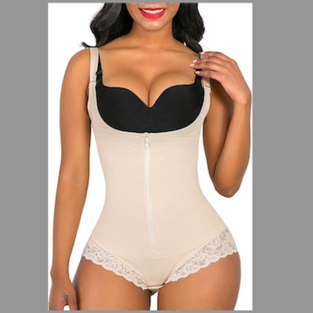 SHAPERX Shapewear for Women Tummy Control Fajas Colombian Body Shaper Large